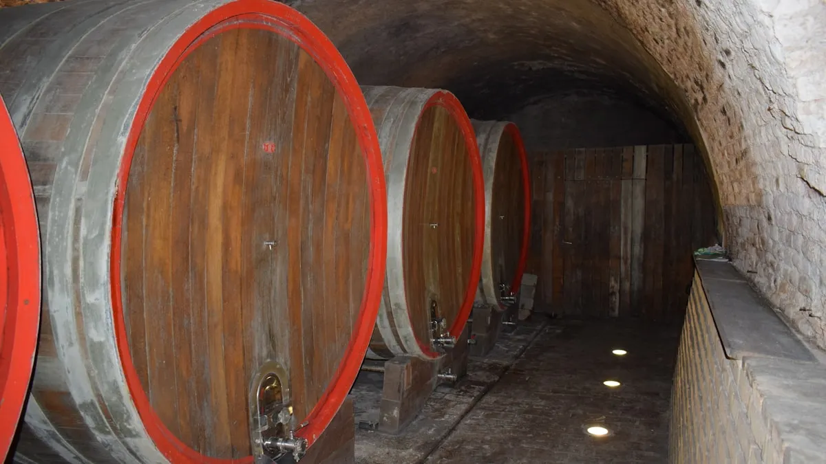 Wine cellar tour