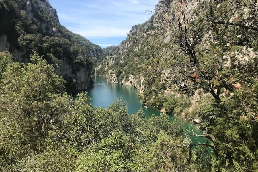 Ardèche landscape and outdoor activities