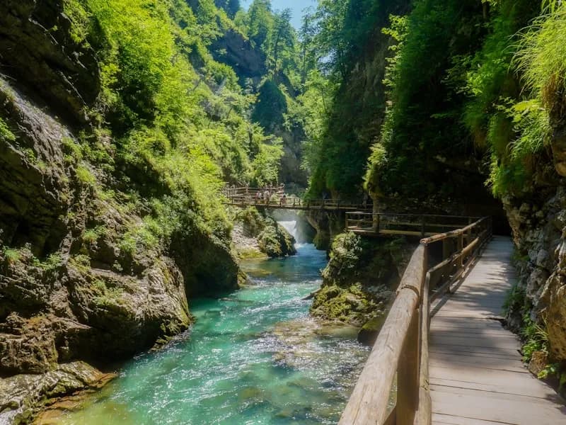 Tranquil beach along the Ardèche river with few visitors