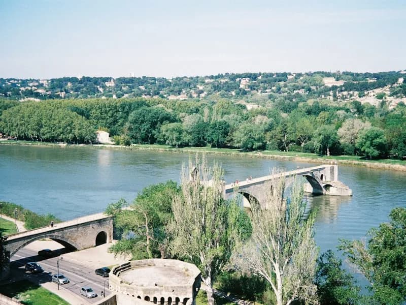 Medieval village of Balazuc perched on cliffs above the Ardèche River
